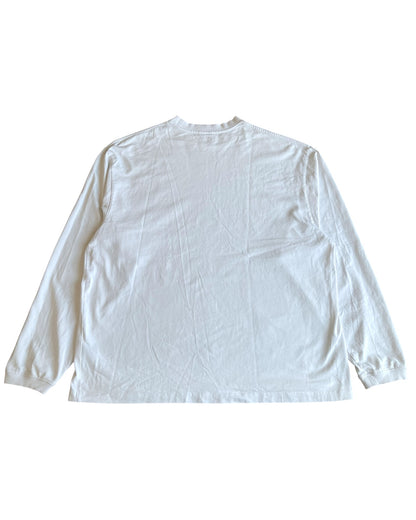 Vetements Pink Logo Oversized Thick Long Sleeve T-Shirt