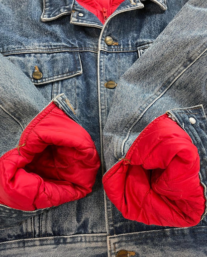 1980/90s Marithe + Francois Girbaud Quilted Two Layer Denim Jacket