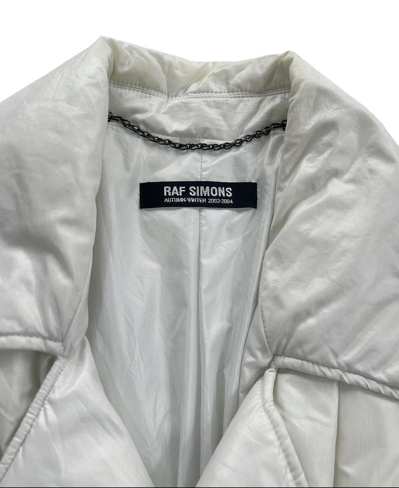 Raf Simons AW2003-2004 'Closer' Polyamide Puffer Riders Jacket