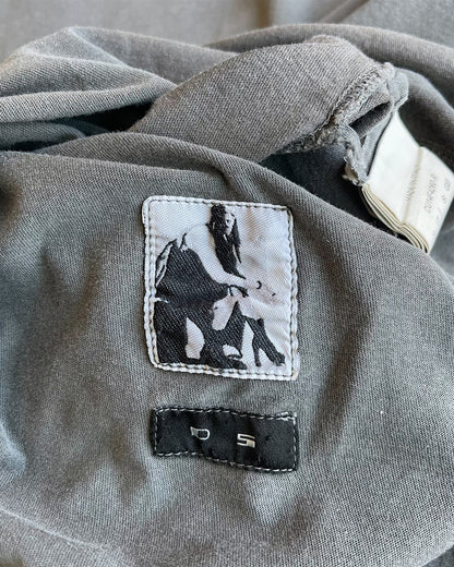 Rick Owens Drkshdw FW14 Dark Dust Long Sleeve Long T-Shirt