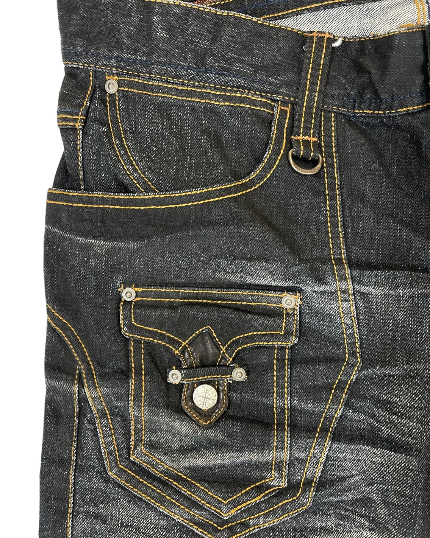 Nicole Club For Men Claw Mark Bootcut Bush Hardware Denim