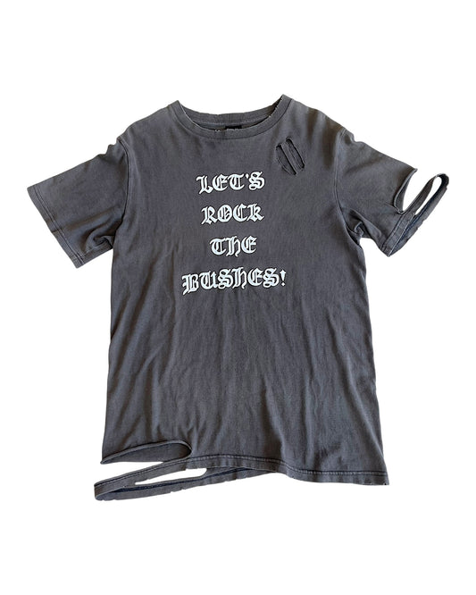 Number (N)ine AW04 'Give Peace A Chance' Let's Rock The Bushes! T-Shirt