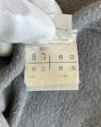 Rick Owens Drkshdw 2000s Olmar & Mirta Lichen Dust Long Hoodie