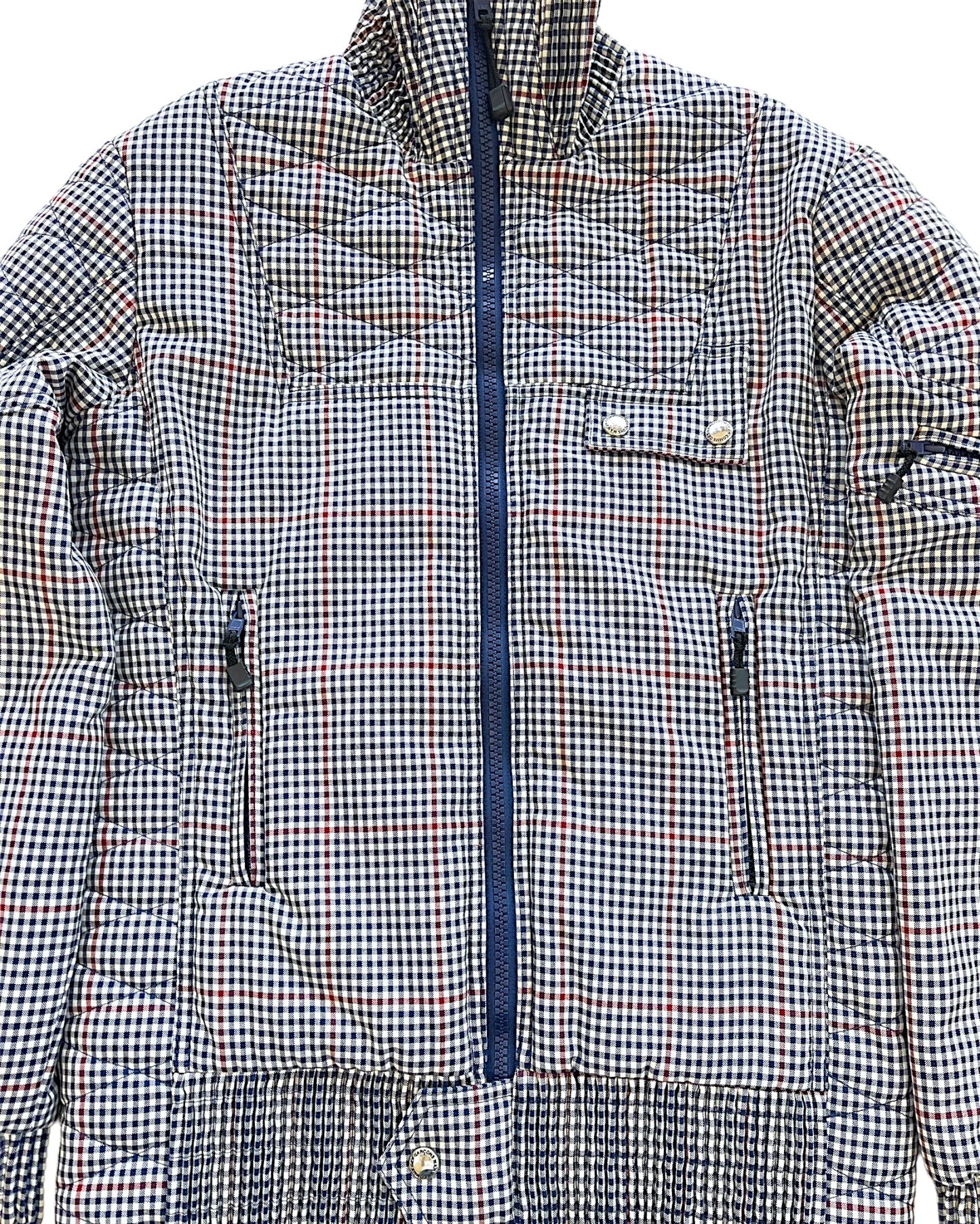 AW2005 Junya Watanabe Padded Wool Plaid Ski Jacket