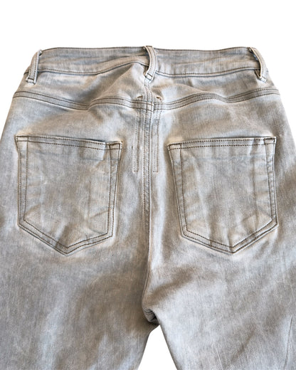 Rick Owens Drkshdw SS22 "Fogachine" Pearl Detroit Cut Denim Jeans