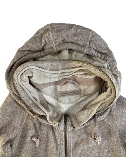 GOA Natural Vintage Bono Packable Wire Hood Zip Sweatshirt