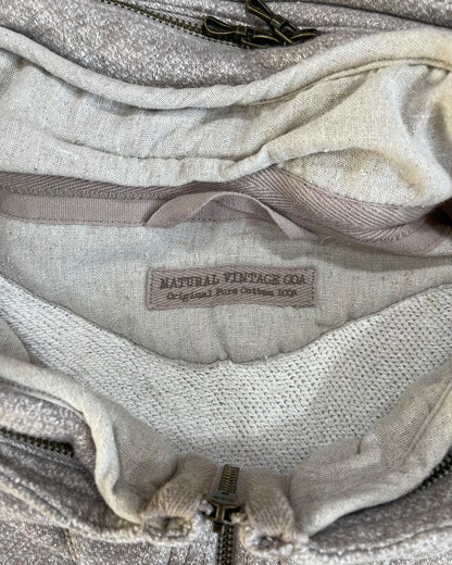 GOA Natural Vintage Bono Packable Wire Hood Zip Sweatshirt