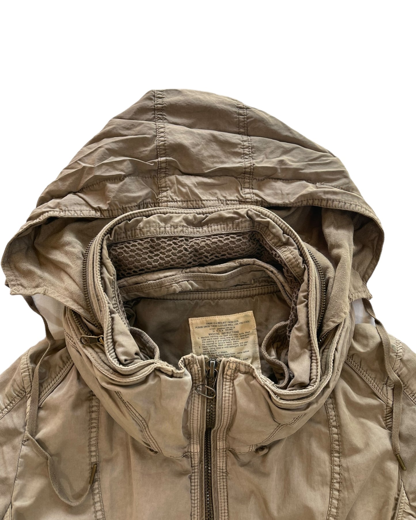 GOA Bono Net Packable Wire Hood Military Jacket