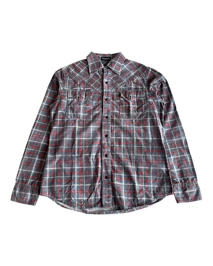 Yasuyuki Ishii ‘Rocaille’ Embroidery Western Plaid Flannel