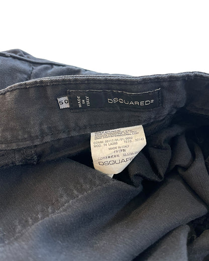 2000s Dsquared2 Multi-Pocket 3D Cargo Pants