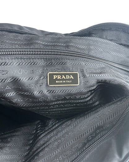 Prada AW09 Nylon & Leather Business Laptop Shoulder Bag