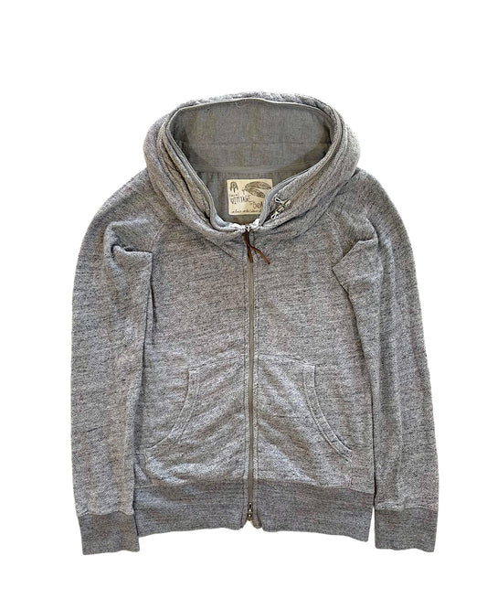 GOA Natural Vintage Bono Packable Wire Hoodie Zip Sweatshirt