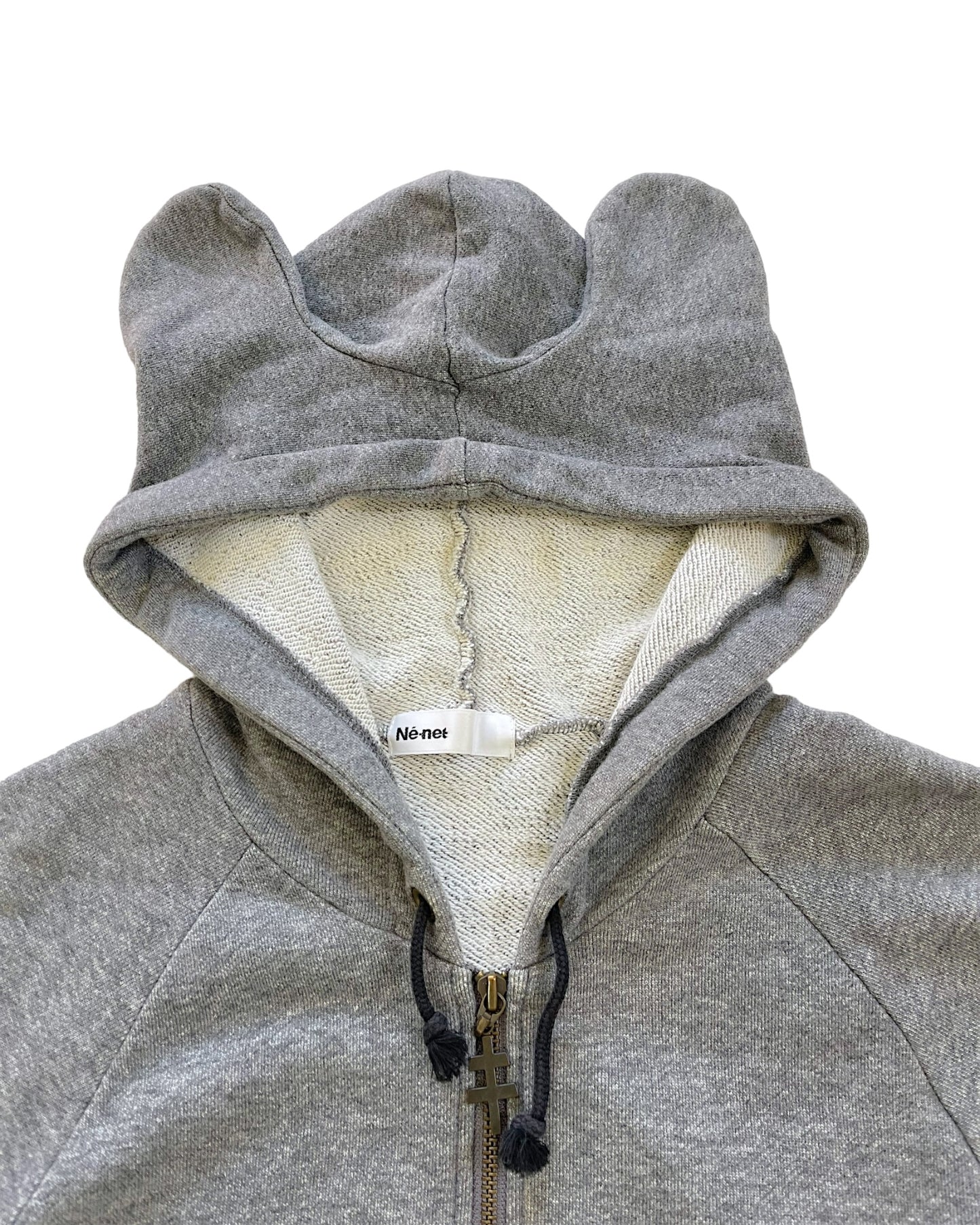 Nè-Net Ears Hood Character Zip Sweatshirt