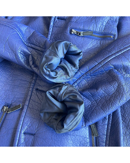 Issey Miyake Men AW97 Eco Leather Utility Jacket
