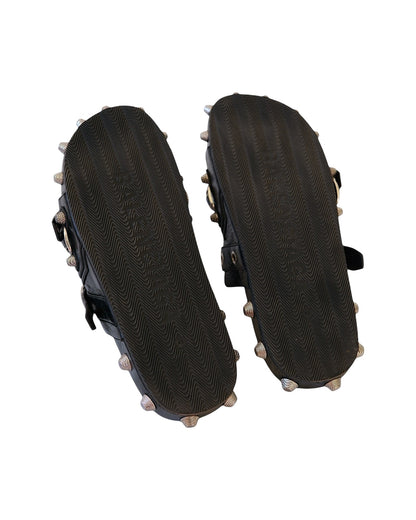 Balenciaga Cagole Studded Buckle Sandal Slide