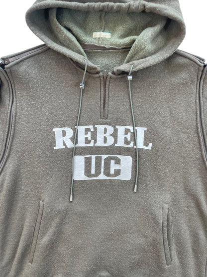 AW1999/2000 Undercover "Ambivalence" Small Parts Rebel Wool Hoodie