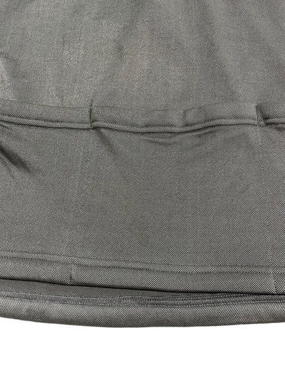 2000s Beauty:Beast Padded Puzzle Panel Cycling Mesh Top