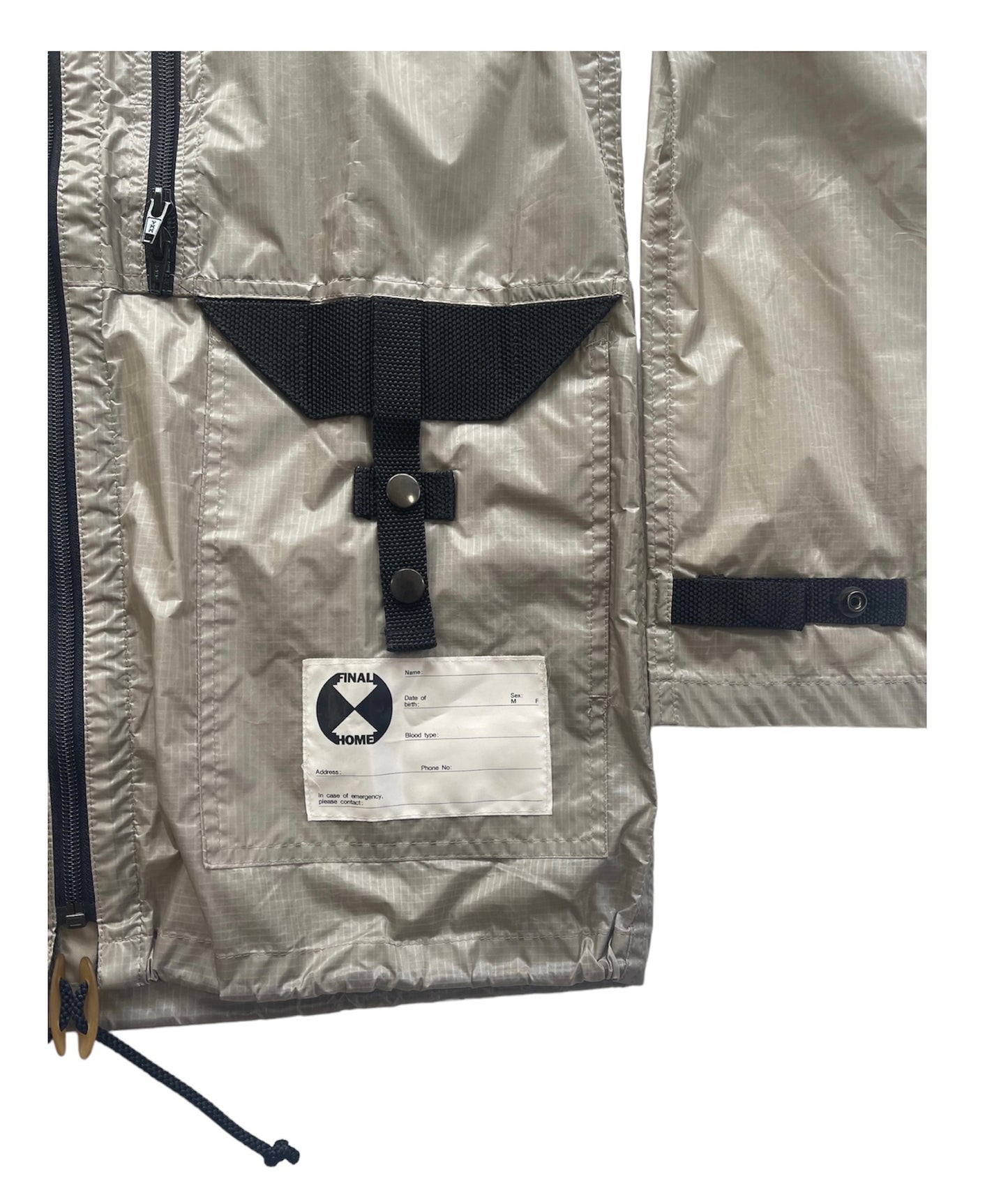 Final Home Translucent Utility Nylon Jacket