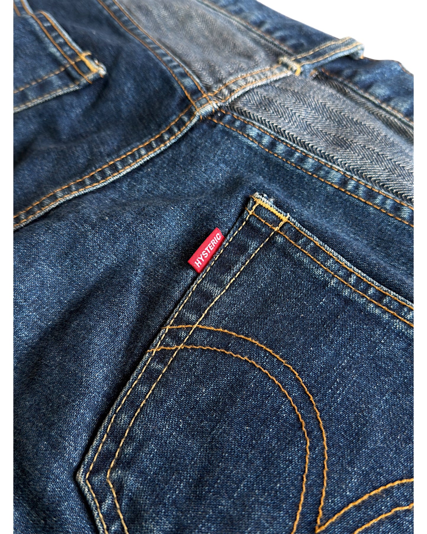 Hysteric Glamour Patchwork Hagi Bootcut Denim Jeans