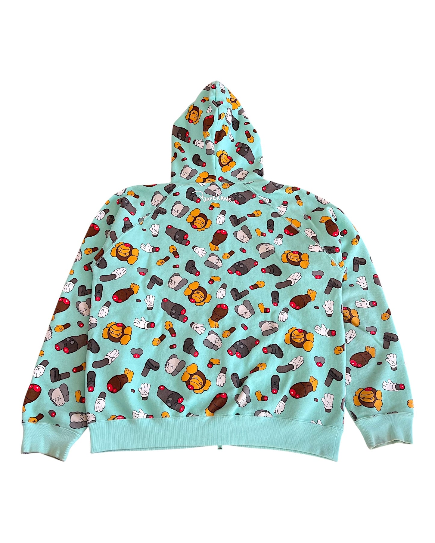 Bape x Kaws 2005 Dissected Baby Milo Full Zip Hoodie