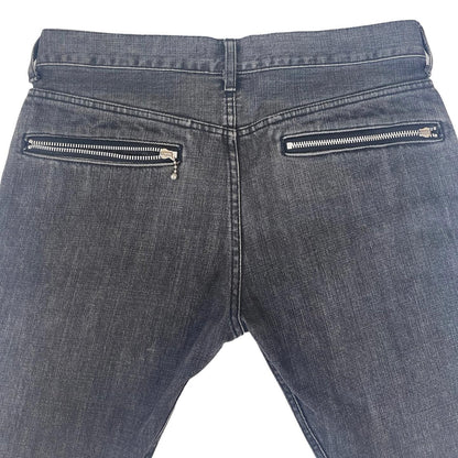 Junya Watanabe SS08 Mixed Leather Patchwork Distressed Denim