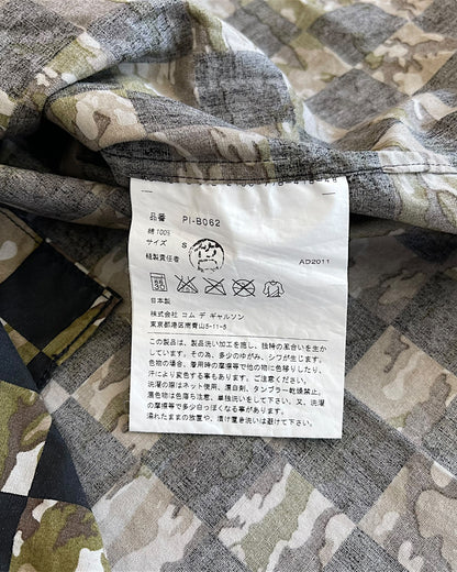 Comme Des Garçons Homme Plus SS12 Camo Checkered Shirt