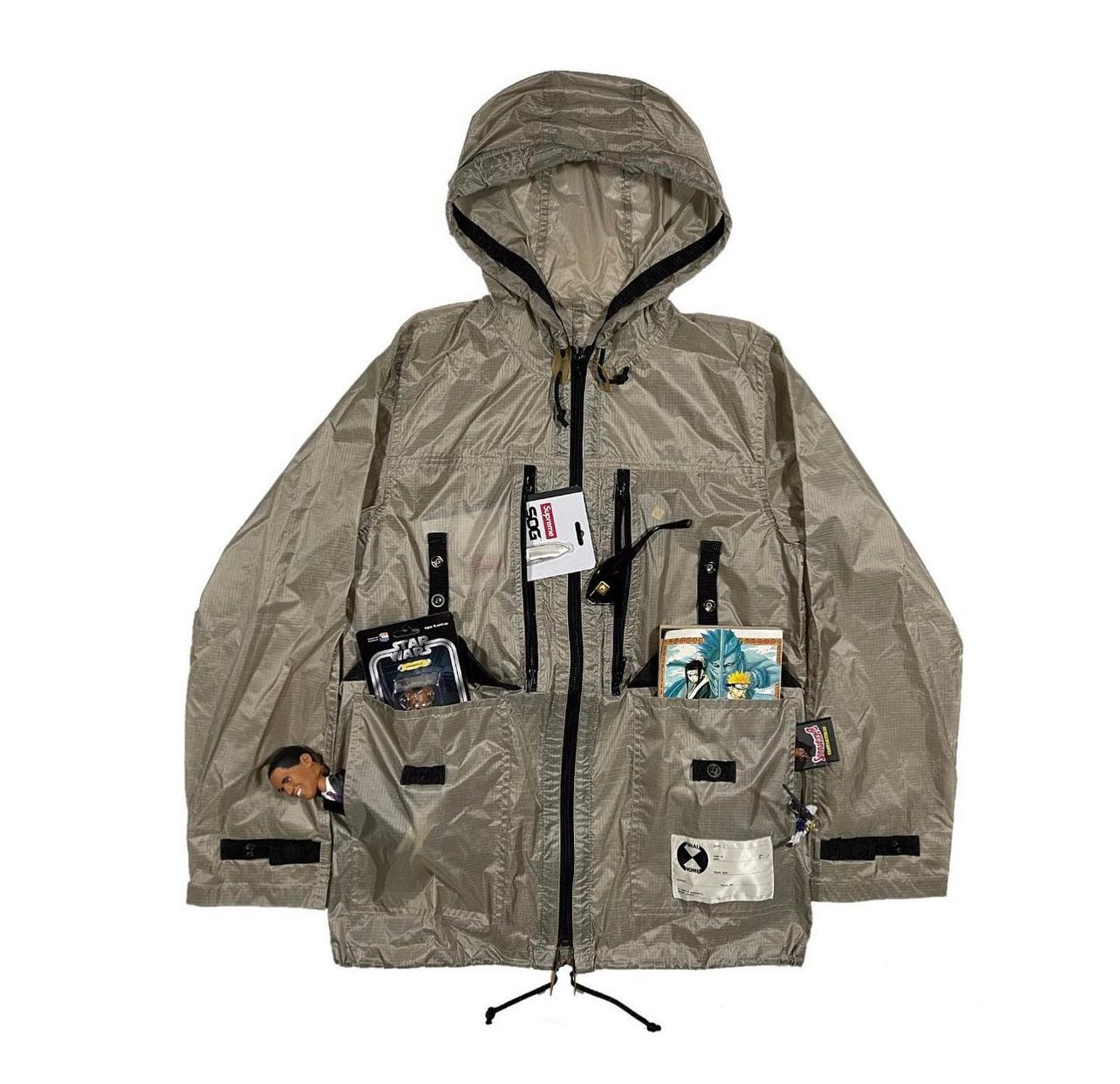 Final Home Translucent Utility Nylon Jacket