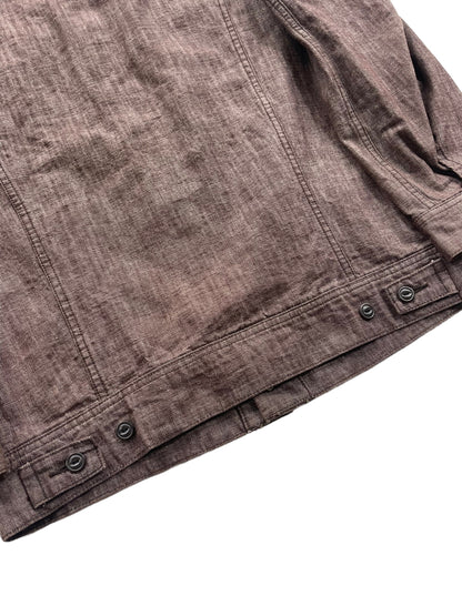 2003 General Research Color Denim Work Trucker Jacket