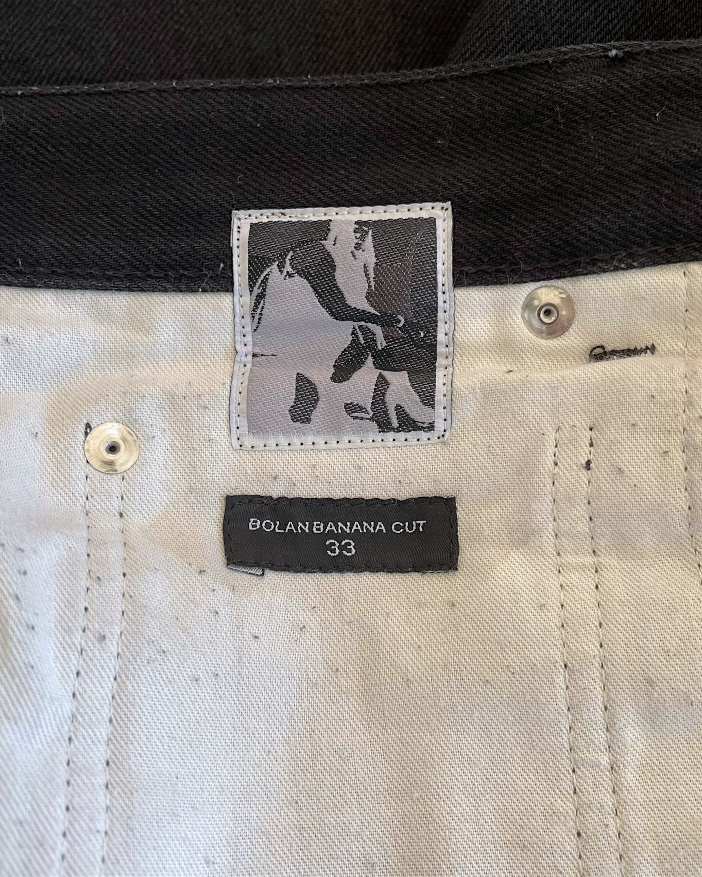 Rick Owens Drkshdw FW2021 Bolan Banana Cut Denim Jeans