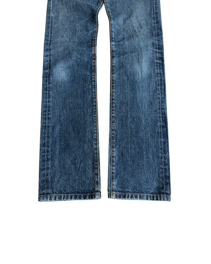 Dior Homme SS06 Indigo Blue Washed Slim Denim Jeans