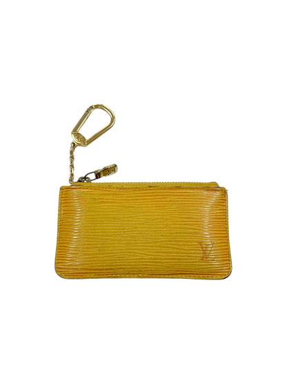 Louis Vuitton FW00 Epi Leather Keychain Coin Zip Pouch