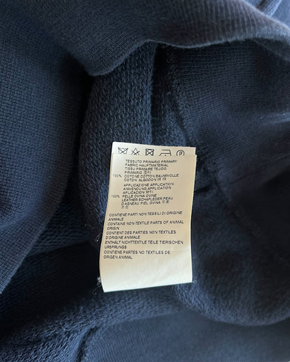 Maison Margiela SS15 Leather Elbow Patch Hoodie