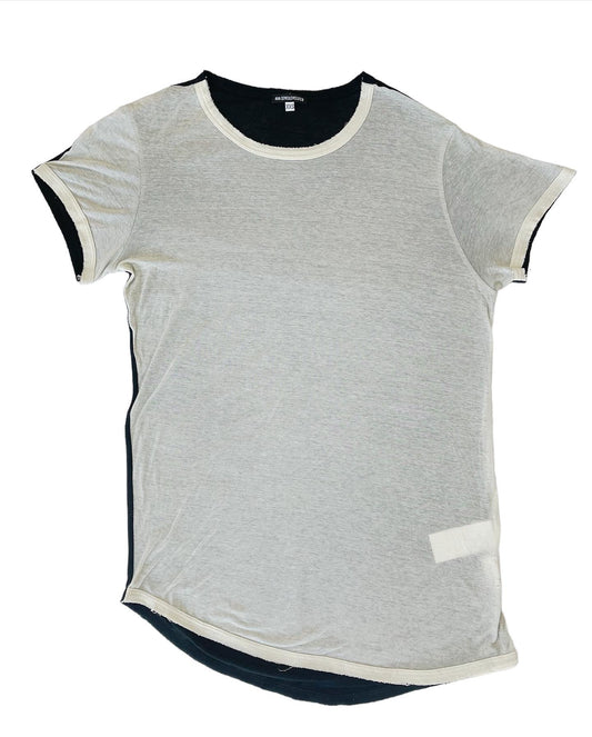 Ann Demeulemeester Sheer Layer Cut & Sew tee