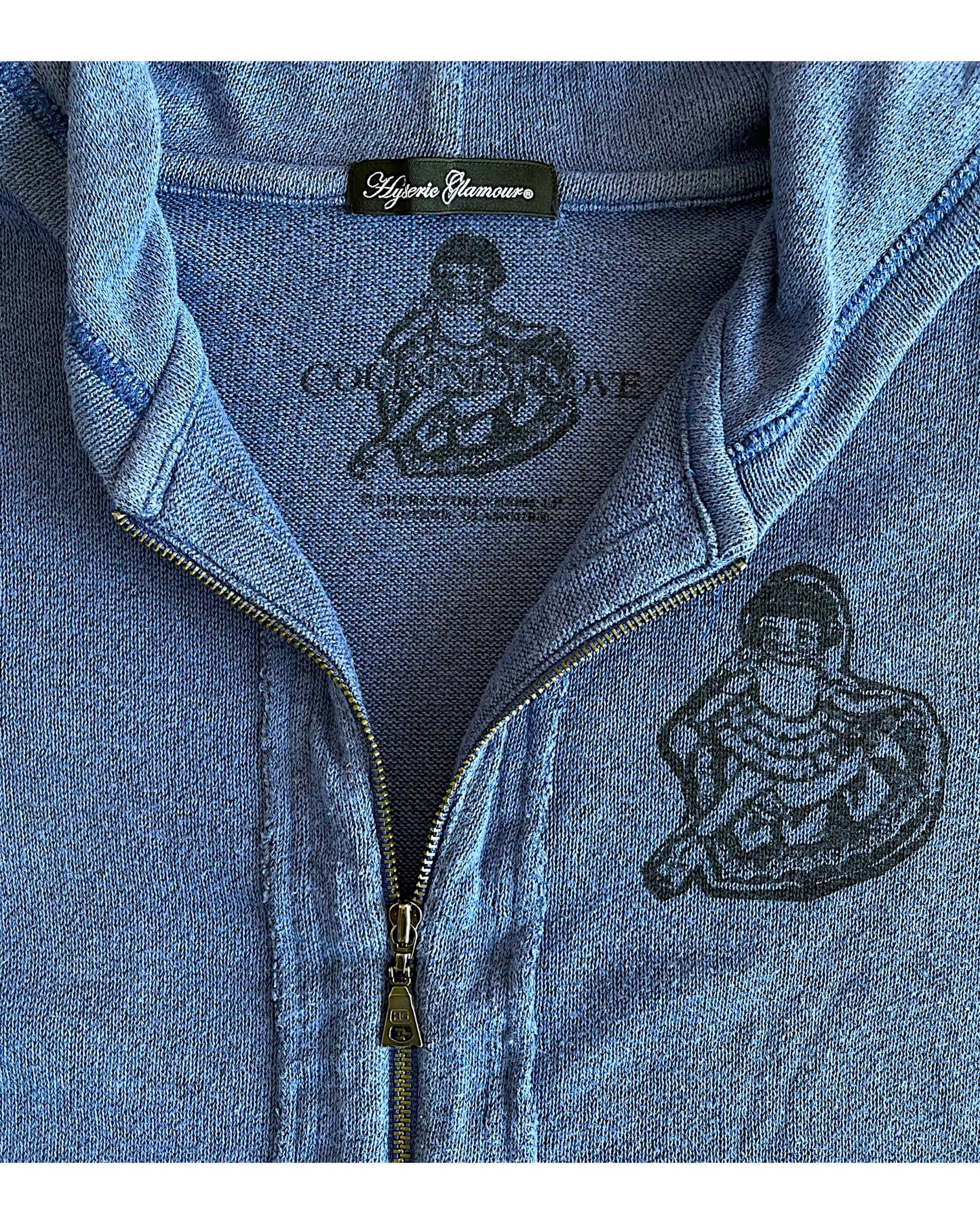 Hysteric Glamour Courtney Love Knit Sweatshirt Hoodie