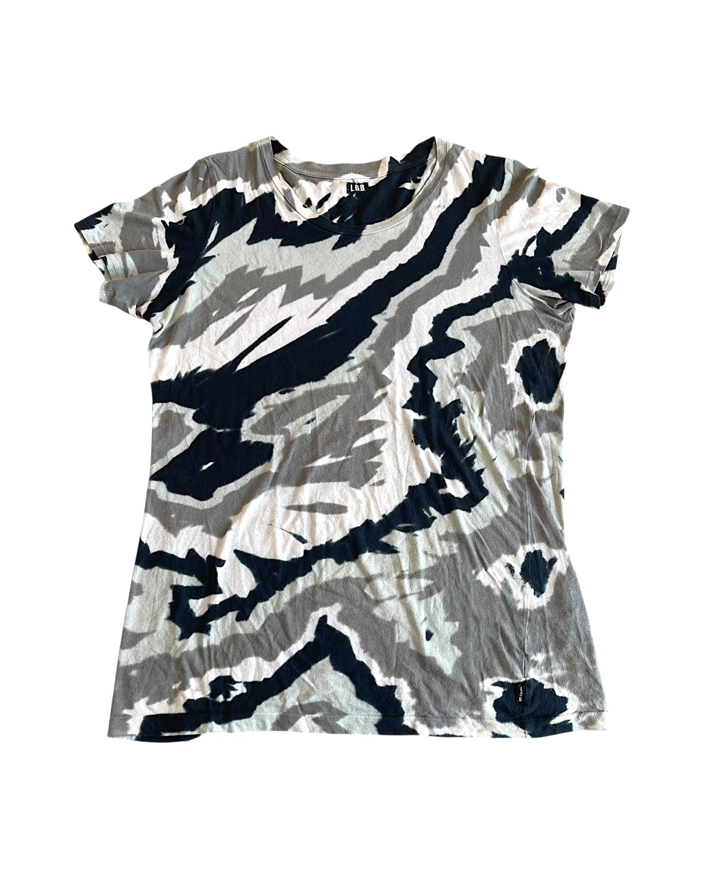 L.G.B. Amazonica Plant HSC Abstract Print T-Shirt