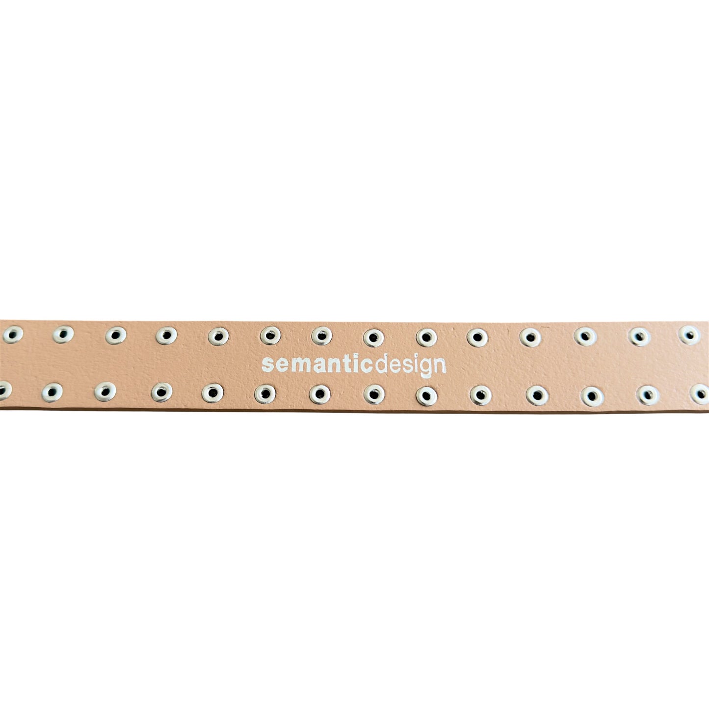 Semantic Design Round Studded Western Leather Belt