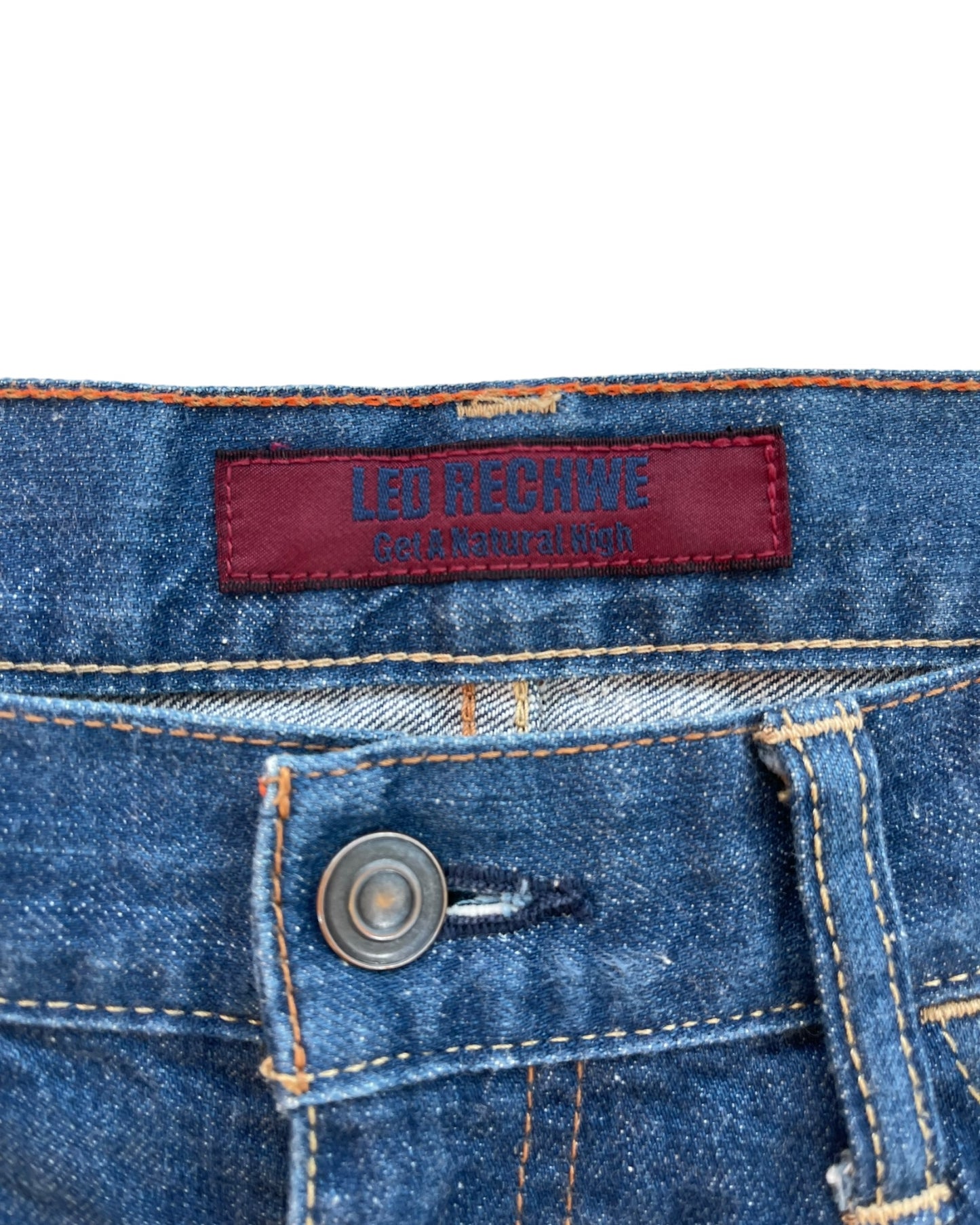 2000s Led Rechwe Natural High Flare Denim