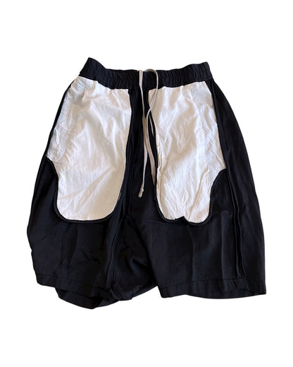 Rick Owens SS12 "Naska" Rayon Acetate Pod Shorts