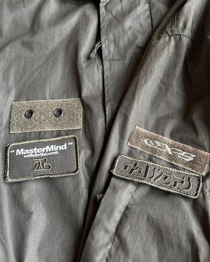 Breath Arabic Fur Fishtail Parka & Sweatshirt Bomber Patches Jacket