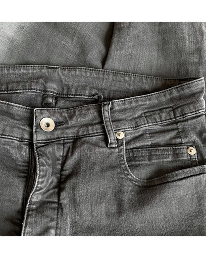 Rick Owens Drkshdw FW19 Faded Black Tyrone Cut Denim Jeans