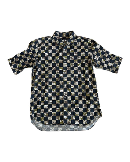 Comme Des Garçons Homme Plus SS12 Camo Checkered Shirt