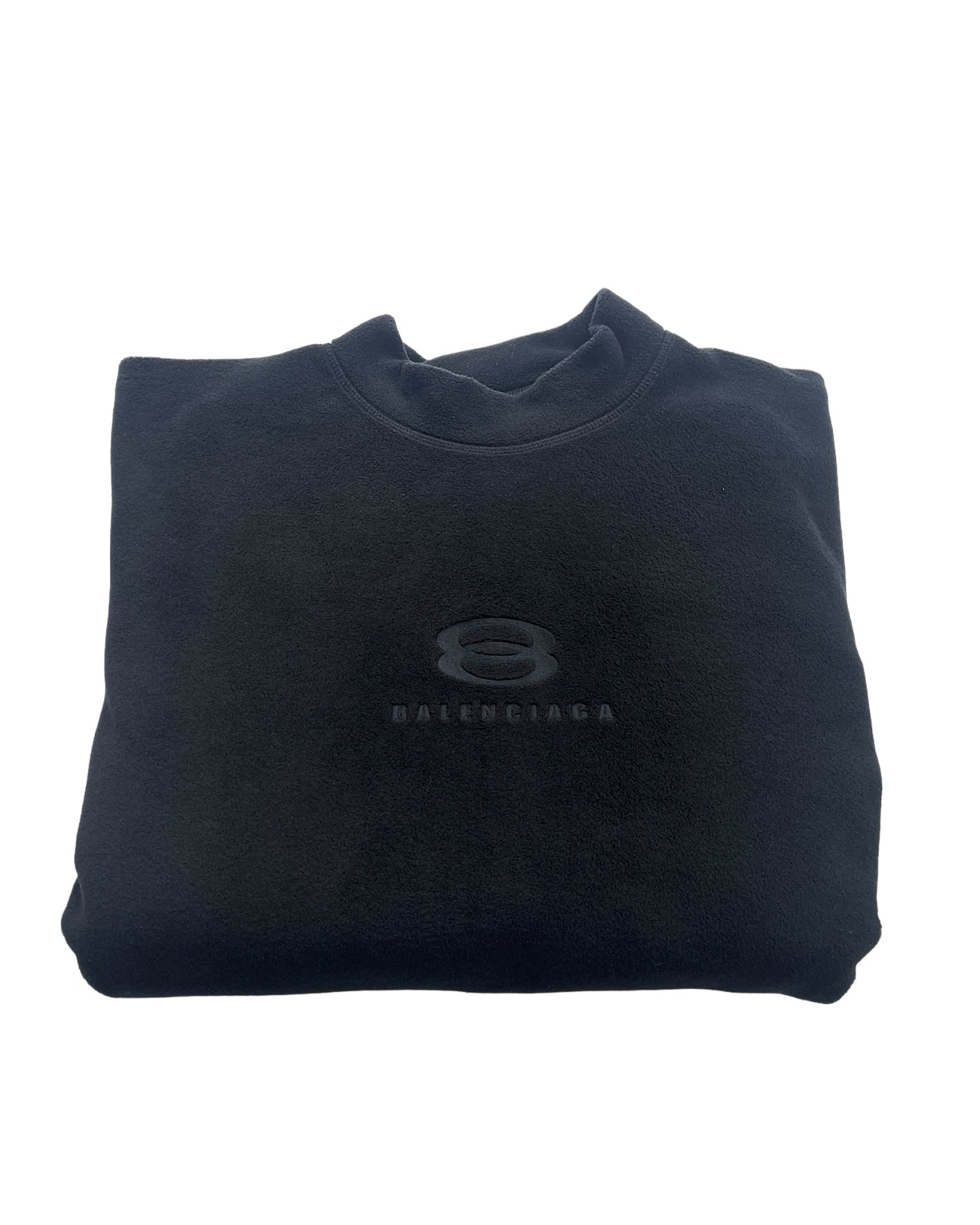 Balenciaga 2023 Unity Logo Brushed Fleece Sweatshirt