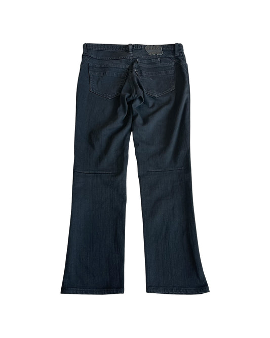 Number (N)ine SS08 'Birds' Double Pocket Pain Denim Jeans