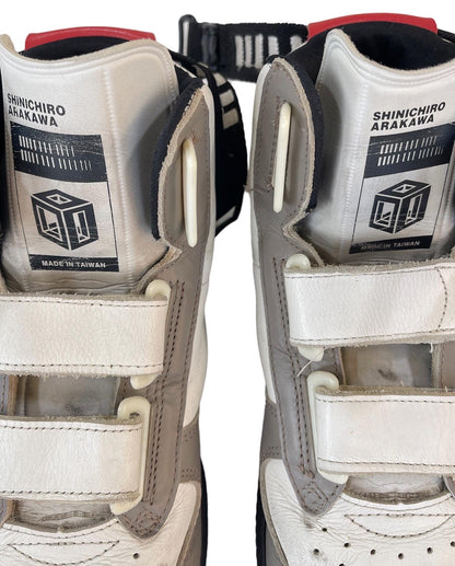 2000s General Research x Shinichiro Arakawa Multi-Strap Leather Sneakers