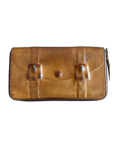 Mihara Yasuhiro 'Invisible 2' Embedded Buckle Leather Wallet