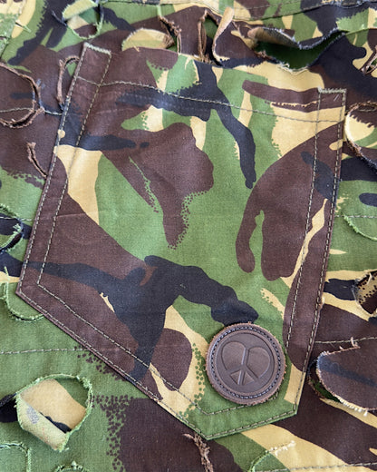 Griffin Blade Cut Distressed British Camo Pants