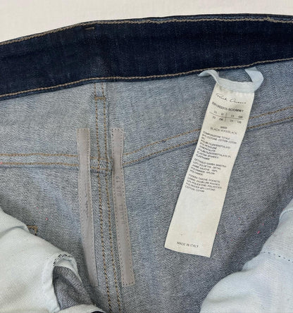 SS19 Rick Owens “Babel” Tyrone Patchwork Cropped Denim