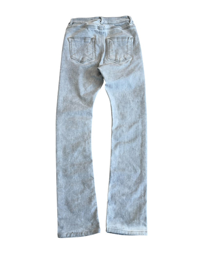 Rick Owens Drkshdw SS22 "Fogachine" Pearl Detroit Cut Denim Jeans