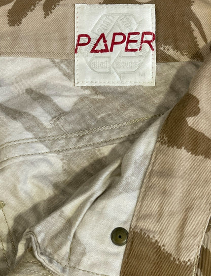 20471120 SS01 PAPER Reconstructed Cargo Desert Camo Pants