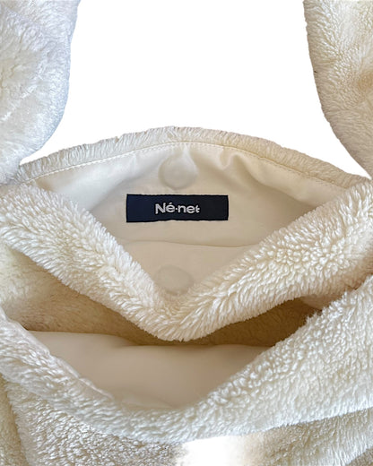 Né-net Fleece Sleeping Swan Animal Series Shoulder Bag